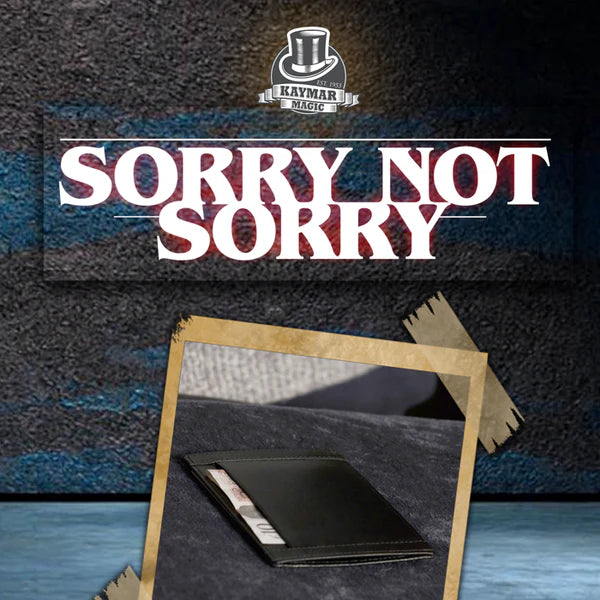 Sorry Not Sorry! by Liam Montier and Stephen Tucker
